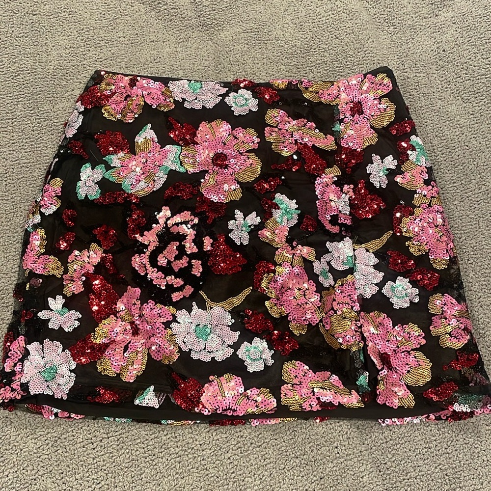 12th tribe dynamo sequin skirt